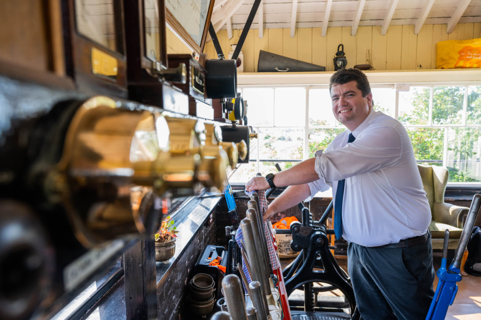 West Somerset Railway Try out signalling