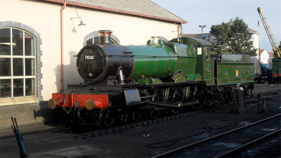 Steam Locomotive 7828 Odney Manor