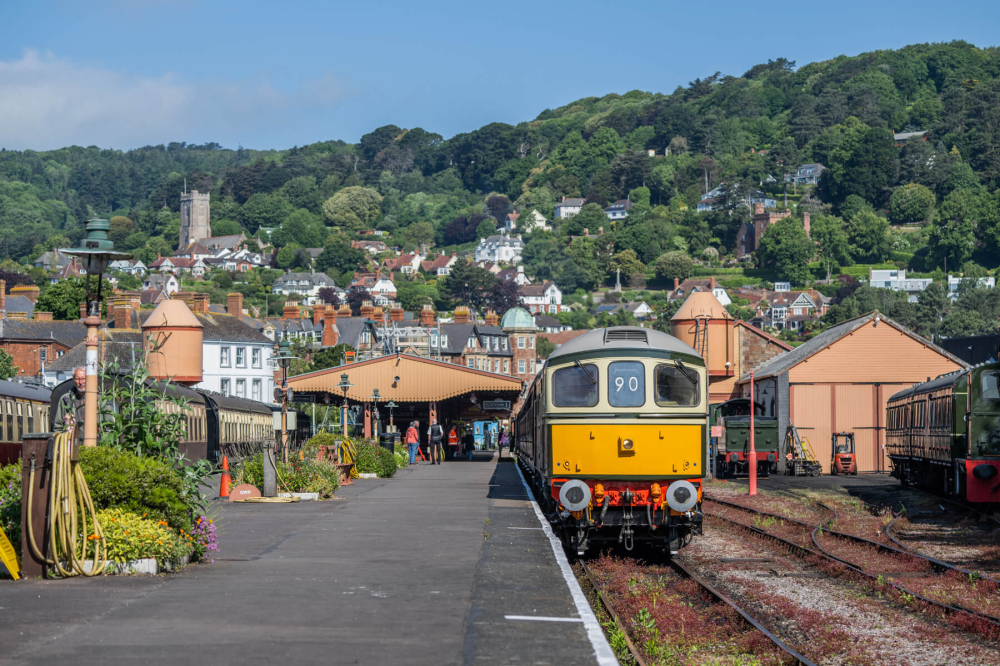 West Somerset Railway Minehead Station Platform