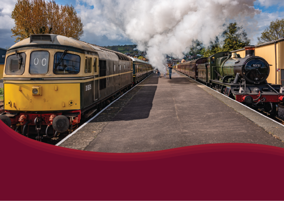 Events and Experiences available on the West Somerset Railway