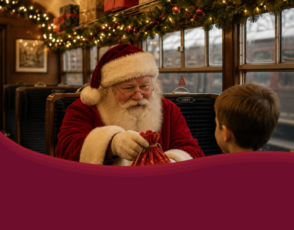Santa Express on West Somerset Railway