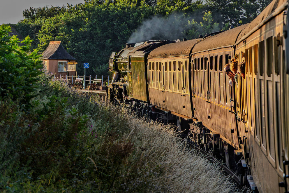 Flying Scotsman at Doniford Halt