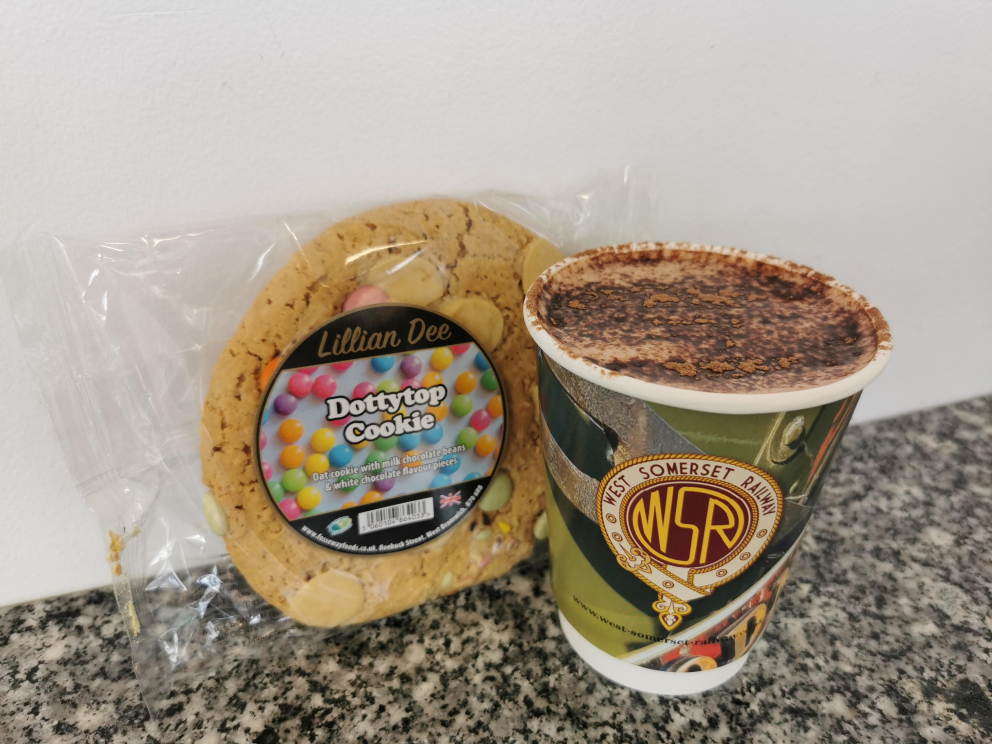 Cookie and Hot Chocolate