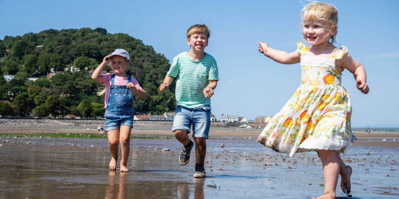 Children on MD Beach