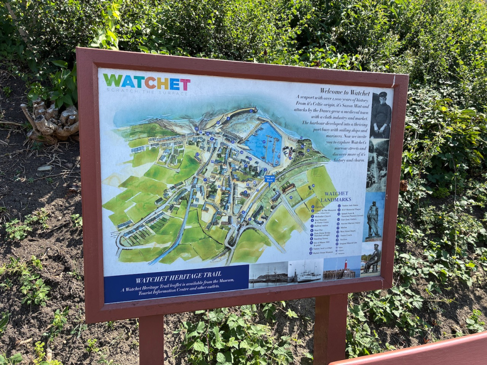 Map of Watchet